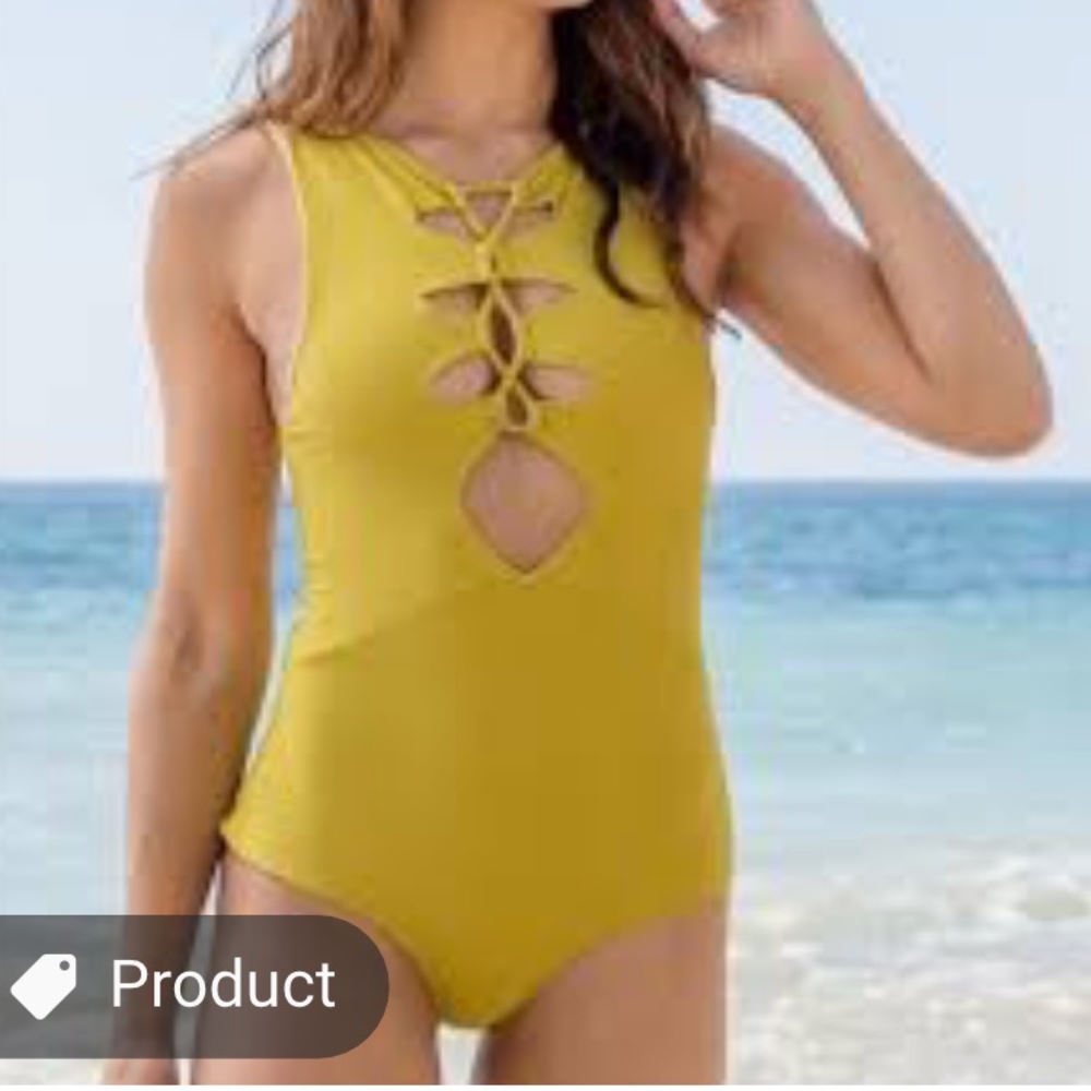 Acacia Swimwear pineapple Mauka